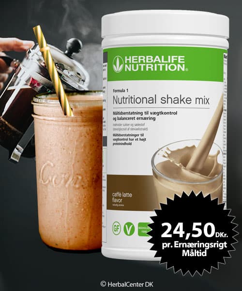 Proteinpulver caffe latte shake formula 1 Herbalife proteinpulver caffe latte Formula 1