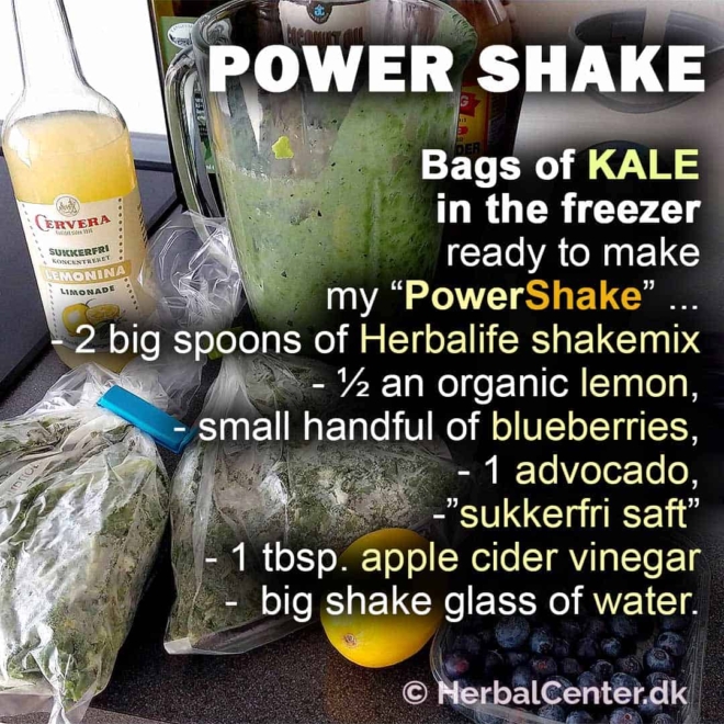 Power Shake Opskrift Opskrift på de bedste Power Shake Mix