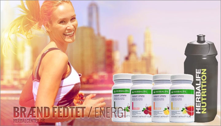 Instant grøn te fra Herbalife